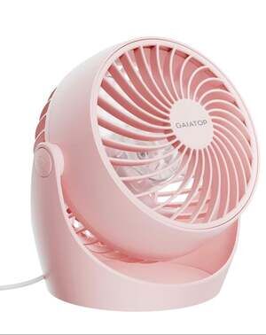 Gaiatop AF-01 Portable 5-Inch Desk Air Circulator Fan - Pink